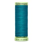 Нитки отделочные Gutermann Top Stitch, 30м, 189 зеленая бирюза, 5 катушек