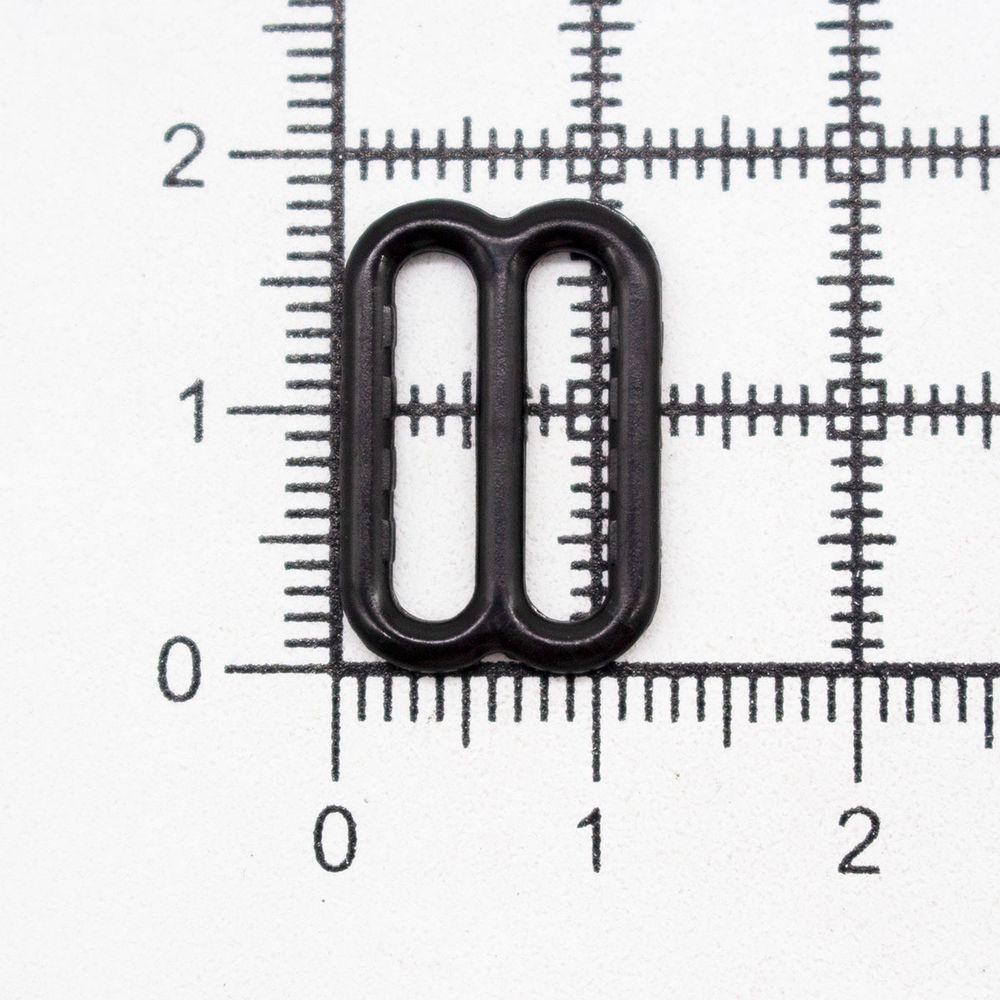 Рамки-регуляторы для бюстгальтера пластик 14.0 мм, 170 черный, SF-2-1, Arta, 50 шт
