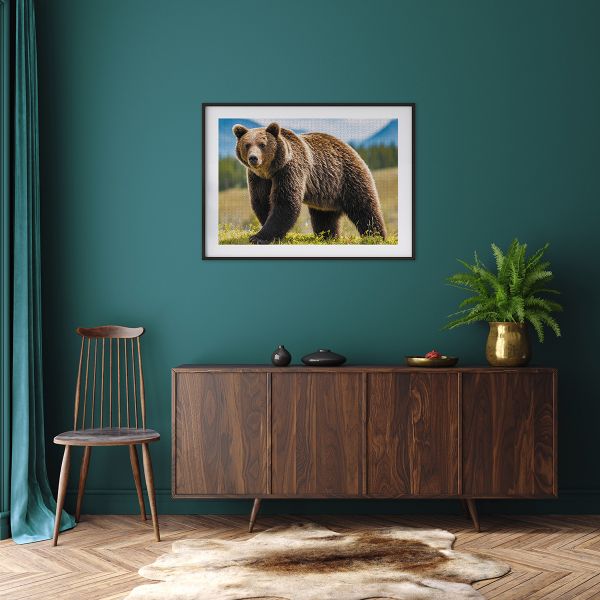 Пазл 2000 элементов, PZL-2000/44 Медведь среди гор, Фрея