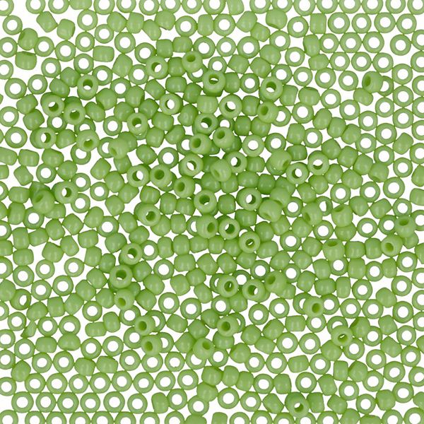 Бисер Toho 11/0 круглый (2.2 мм), 25 г (5х5 г), 0044 салатовый