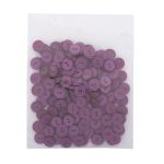 Пуговицы на 2 прокола 18L (11мм), пластик (col.15 фиолетовый), CR-K18M, 144 шт