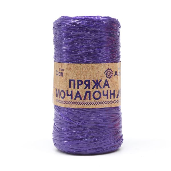 Пряжа Astra Premium (Астра Премиум) Мочалочная / уп.10 мот. по 50 г, 200 м, аметист