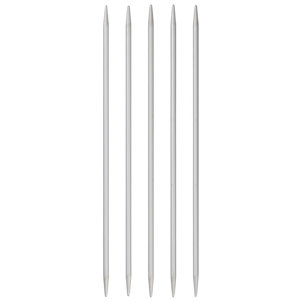 Спицы чулочные ⌀4.0 мм, 20 см, 5 шт, с острием на обоих концах, Prym 191492