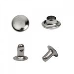 Хольнитены односторонние сталь 6х6 мм, №0, TBY.5106 цв. никель уп. 1000 шт, TBY