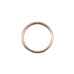 Кольца для бюстгальтера металл ⌀18.0 мм, медь, Arta, 20 шт