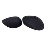 Плечевые накладки (подплечники) реглан 120х175х20 мм, черный, 50 пар