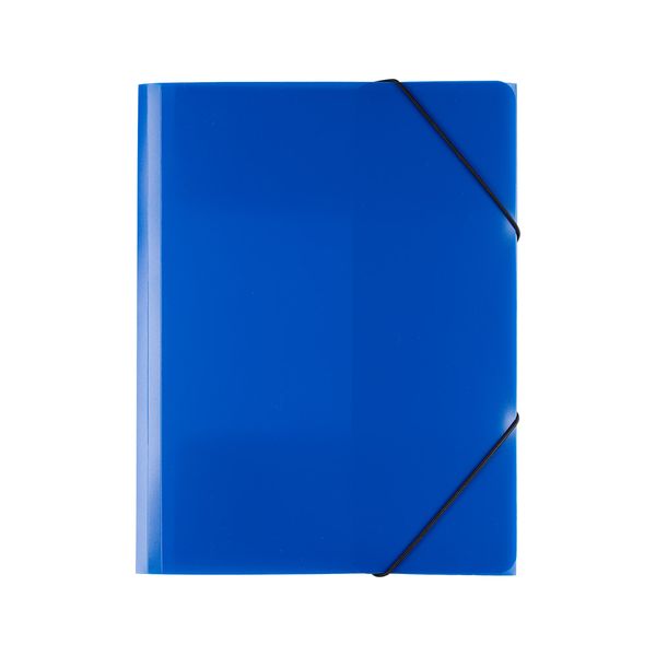 Папка на резинке Classic Lite А5, 450 мкр, 25 мм, песок, 6 шт, синий EC23444512, Expert Complete