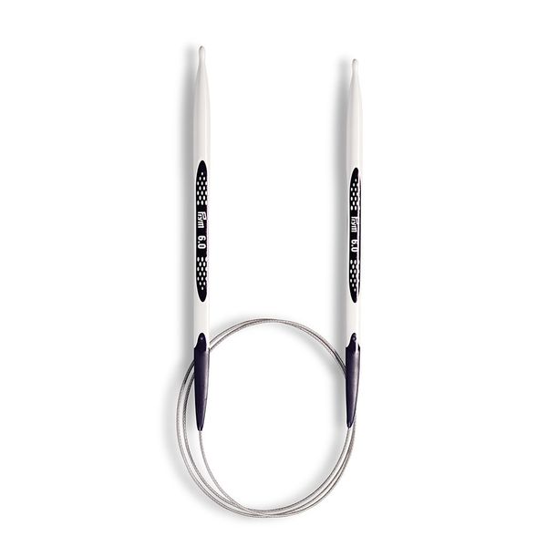 Спицы круговые ⌀6.0 мм, 80 см, 1 шт, Prym Ergonomics 215808