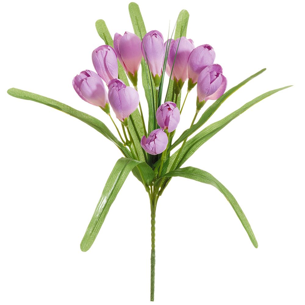 Цветы искусственные Крокус 30 см, лиловый, Fiebiger Floristik GmbH /TOS/