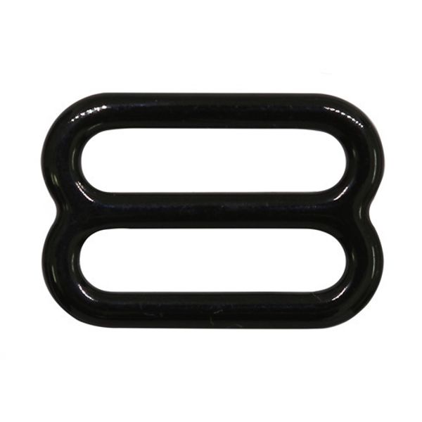 Рамки-регуляторы для бюстгальтера металл 14.0 мм, черный, 100 шт