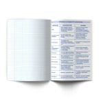 Тетрадь со справ.материал. Архивариус пластик.обл. 320мкм с тис.золот.фольгой. A5 48 л. на скобе 65 г/м², белизна 100% 10 шт, клетка, 01873 Архивариус Биология, Светоч Т290