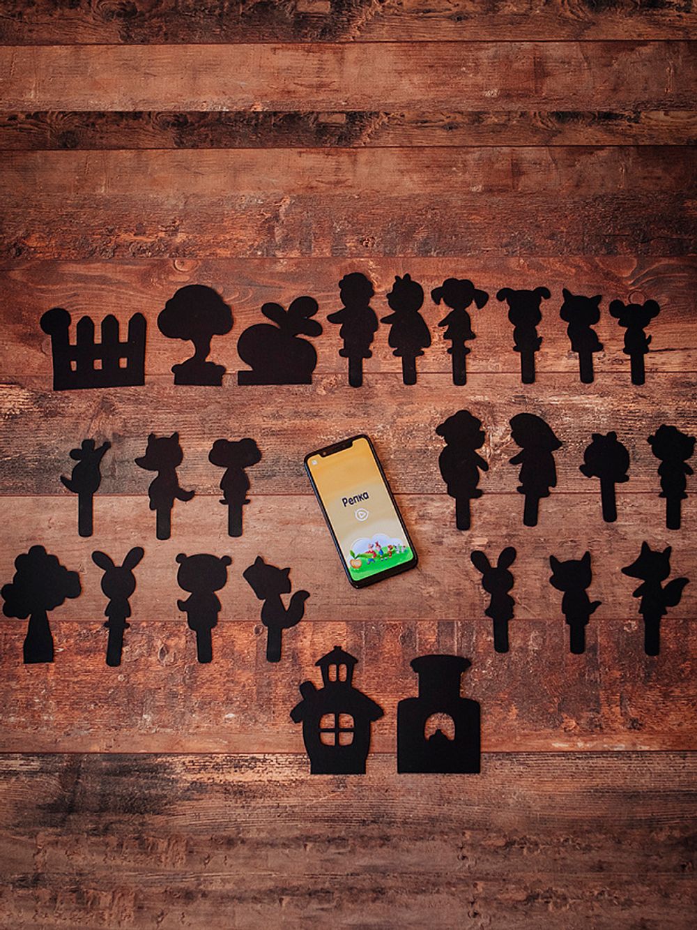 Игра настольная Театр теней Истории Гарри Для малышей, TT-030320