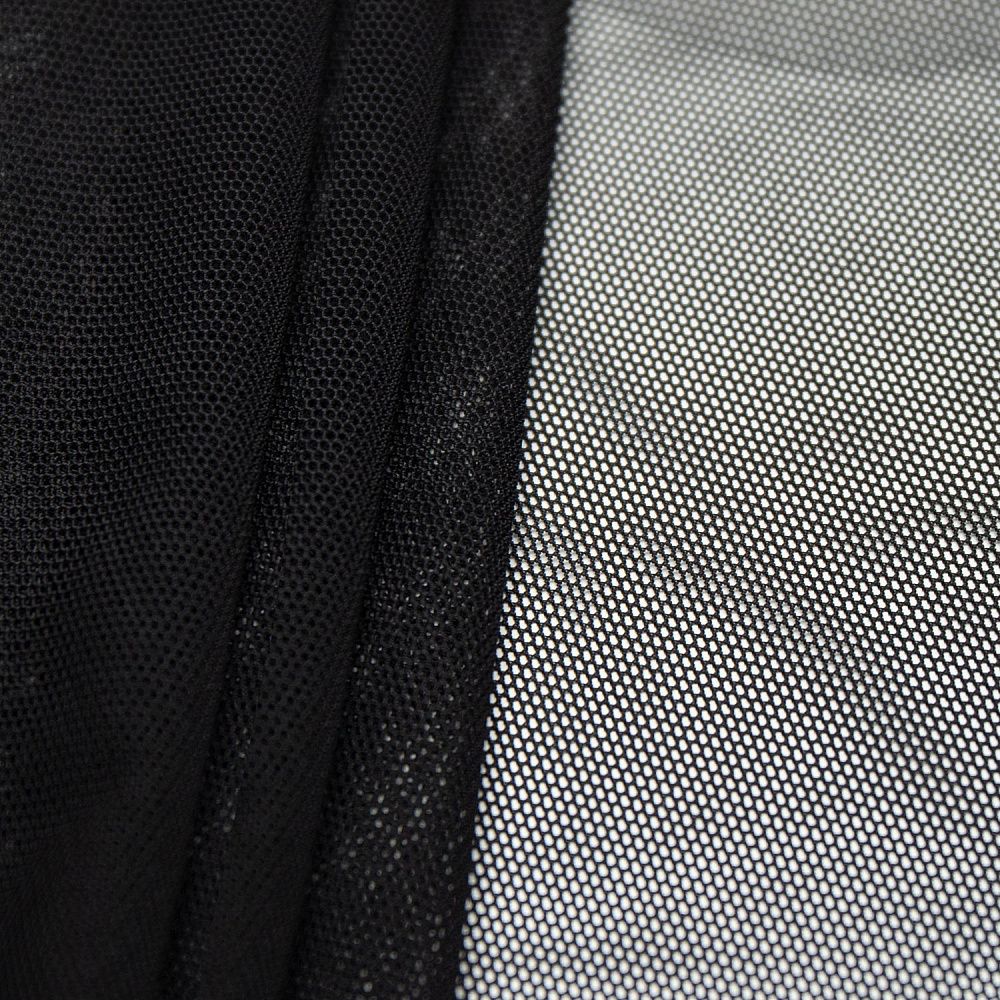 Сетка подкладочная 90 г/м², 155 см / 4-5 кг, Р.28318.02, цв.02 черный