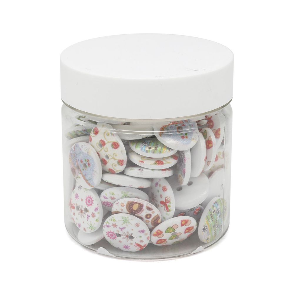 Украшения декоративные пуговицы деревянные Детский №4, 18 мм, 100 шт