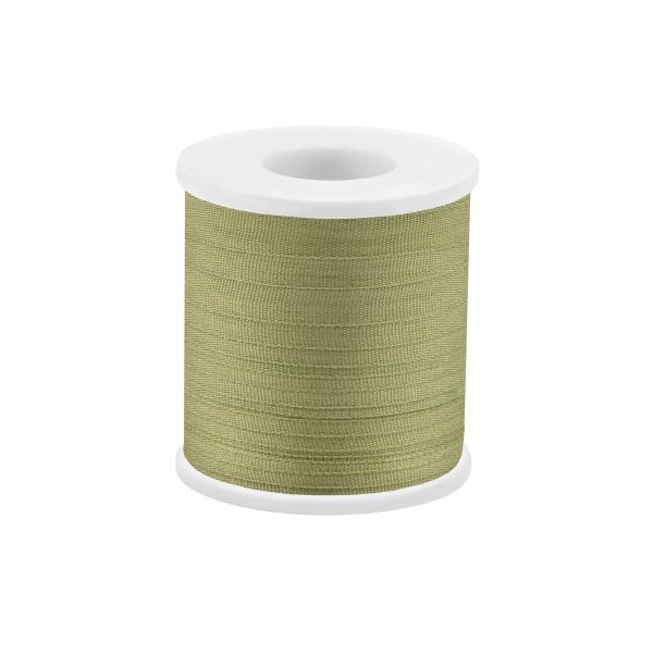 Лента (тесьма) шелковая 4.0 мм / 45.5±0.5 метров, №207 св.салатовый, Gamma SR-4