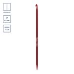 Крючок-спица для вязания ⌀4.0 мм, 15 см, алюминий, Gamma CH-N