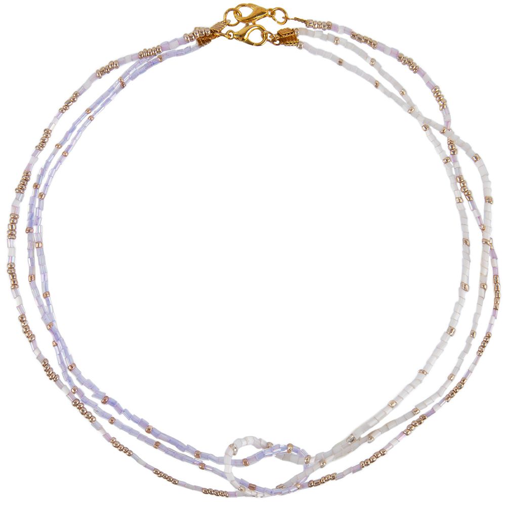 Набор для бисероплетения Klart 11-502, Чокеры. Сиреневый орнамент