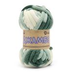 Пряжа Astra Premium (Астра Премиум) Джамбо / уп.1 мот. по 150 г, 13 м, 01 белый/зеленый