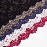 Набор эластичного кружева 400 мм, 5 шт по 1.5 метра ±5 см, ассорти