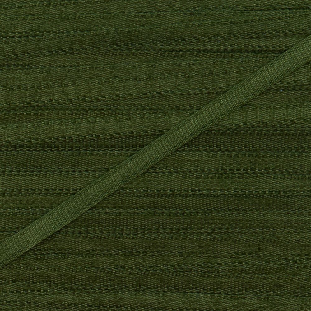 Лента (тесьма) шелковая 2.0 мм / 45.5±0.5 метров, №218 хаки, Gamma SR-2