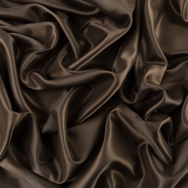 Ткань подкладочная Poly Twill 101±2 г/м², 200х145±2 см, 27 коричневый, Gamma LPT