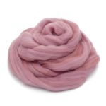 Шерсть для валяния Троицкая п/тонкая 1х100 г (до 29 мкр), 21 брусника