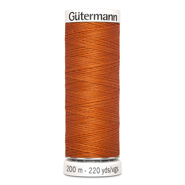 Нитки универсальные Gutermann Sew-all, 200м, 982 св.рыжий, 5 катушек