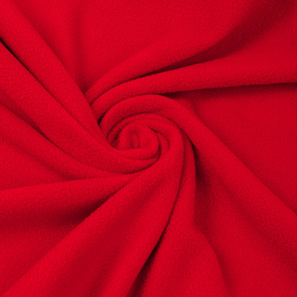 Флис 2-сторонний 190 г/м², 150 см / 2 метра, TBY-0059-S171 цв.S171 красный