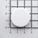 Пуговицы на ножке 44L (28мм), пластик (White (белый матовый)), 36 шт, CN K-33