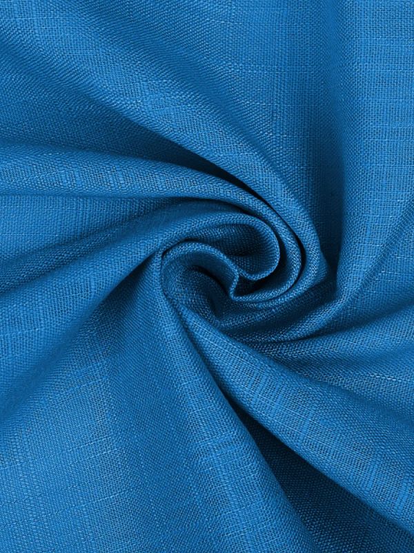 Льняная ткань 190 г/м², 140 см / 2 метра, TBY.Li.1002.45, 45 океан