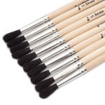 Кисть белка круглая (ученическая) №5,10 шт