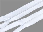 Молния спираль (витая) (цв.SBS) брючная Т3 (3 мм) 1 зам., н/раз., 20 см, автомат, S-501 белый, уп.100 шт