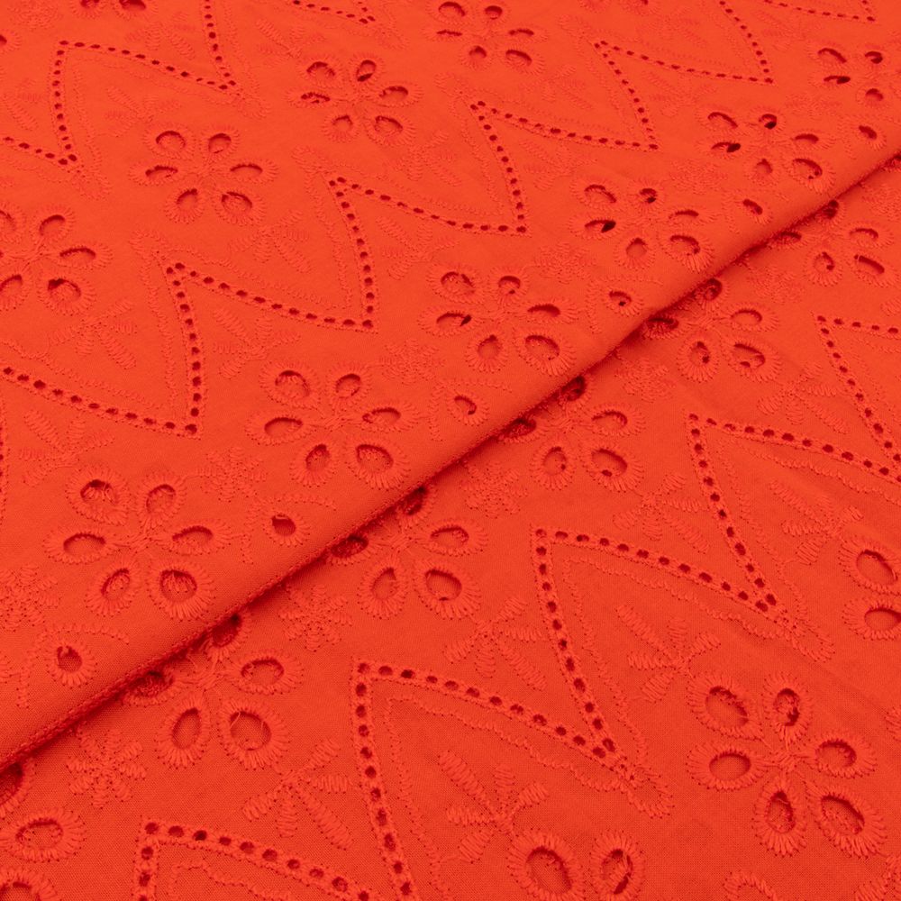 Ткань шитьё (прошва) 285 г/м², 150х135 см, 17-1563 красный, Gamma YFAS-2309