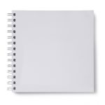 Артбук (Скетчбук), блок белый, жесткая подложка, 200 г/м², 205х205 мм, на гребне 30 л. 2 шт, Лесная грация 01609, Светоч А230