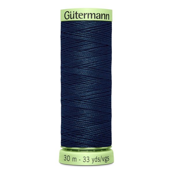 Нитки отделочные Gutermann Top Stitch, 30м, 487 т.т.сине-зеленый, 5 катушек