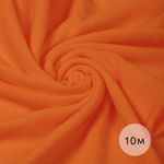 Флис 2-сторонний 190 г/м², 150 см / 10 метров, N-TBY-0059-157, цв.F157 оранжевый