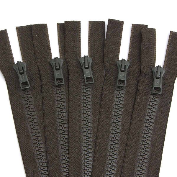 Молния трактор Arta Т6 (6 мм) 1 зам., разъем., 85 см, цв. 175 т.хаки, уп.5 шт