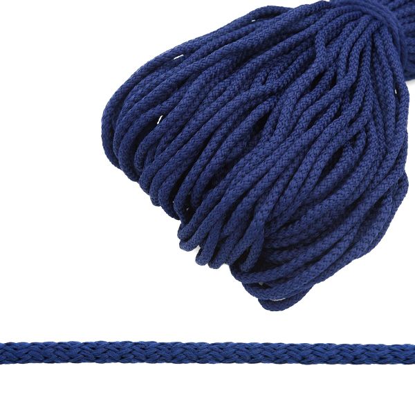 Шнур плетеный ⌀4.0-5.0 мм / 100 метров, 032 синий