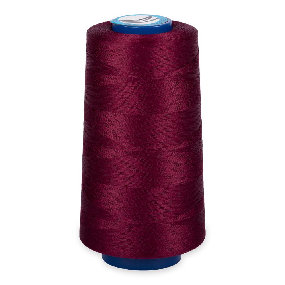 Нитки универсальные текстурированные Nitka U, 150D/1, 5000 м / 1 кат., 123 т.бордовый
