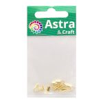 Протектор для защиты тросика 2 мм, 10 штак, Astra&Craft (золото) 4AR2029