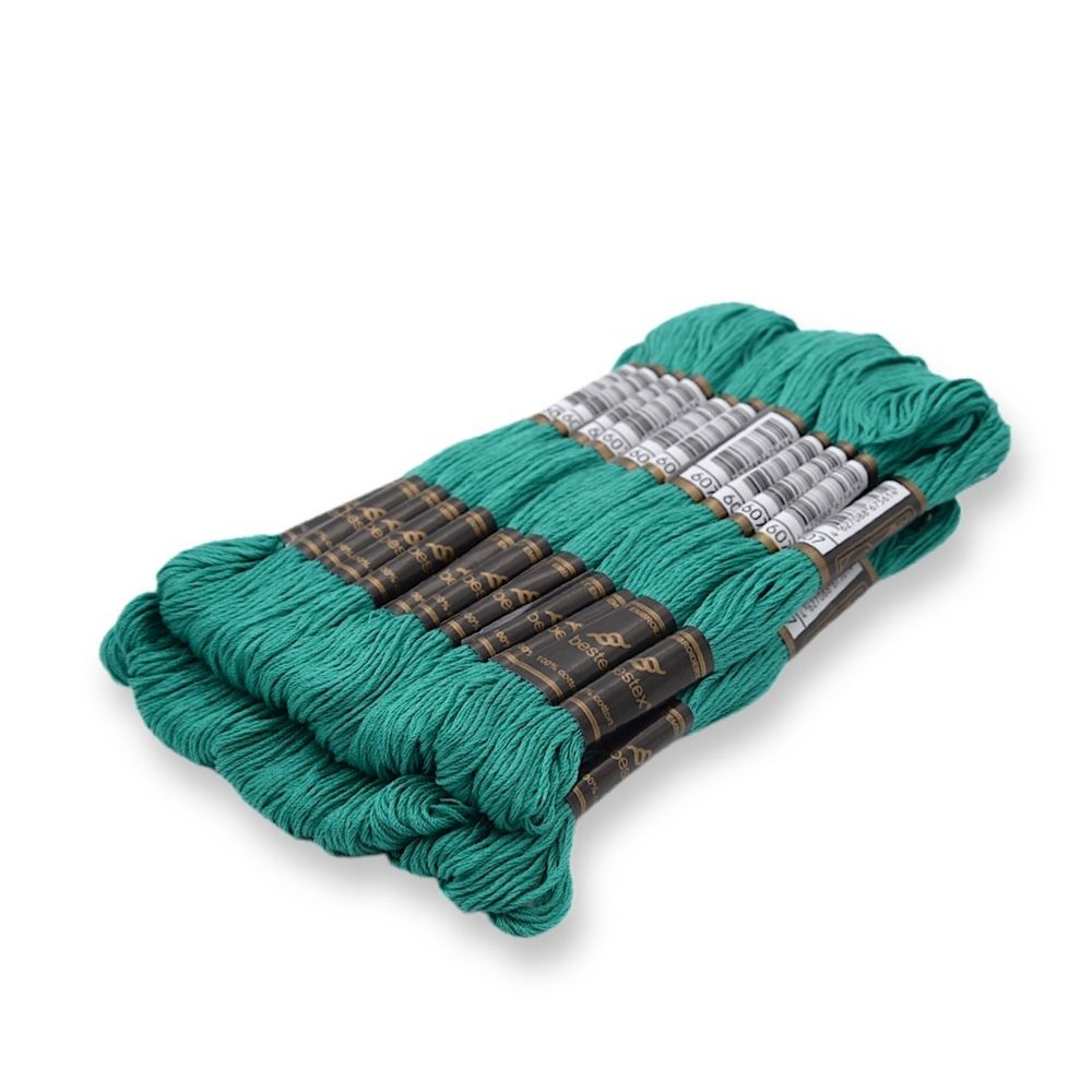 Мулине Bestex, цв.607, 24 мотка по 8 метров