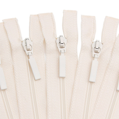 Молния спираль (витая) Arta Т5 (5 мм) 1 зам., разъем., 50 см, цв. 571 св.бежевый, уп.5 шт