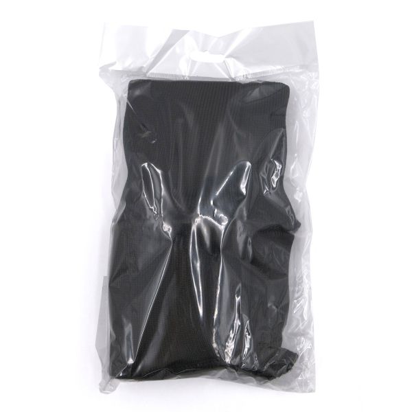 Манжеты трикотажные 8.0х9.5 см, 5 пар, п/э + ластик, 004 черный