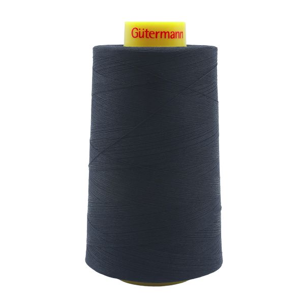 Нитка универсальная Gutermann Mara 120/2, 5000 м, 700185, 1254 черно-серый, 1 катушка