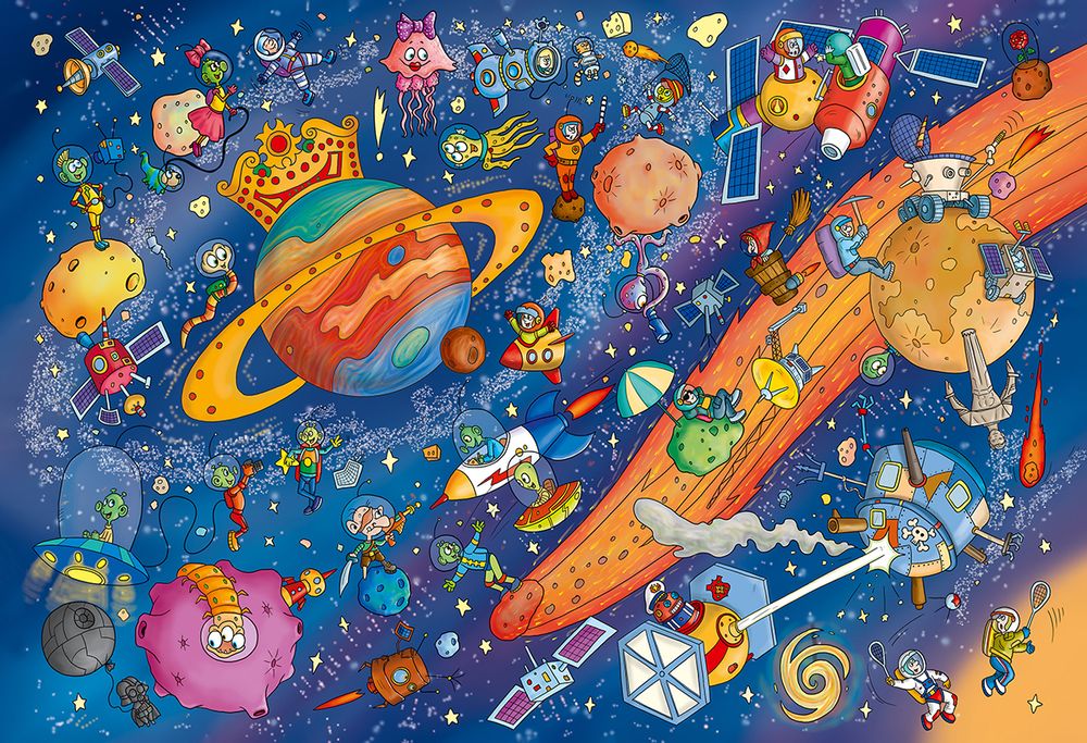 Пазл 1500 элементов, PZL-1500/33 Вселенная в ритме жизни, Фрея