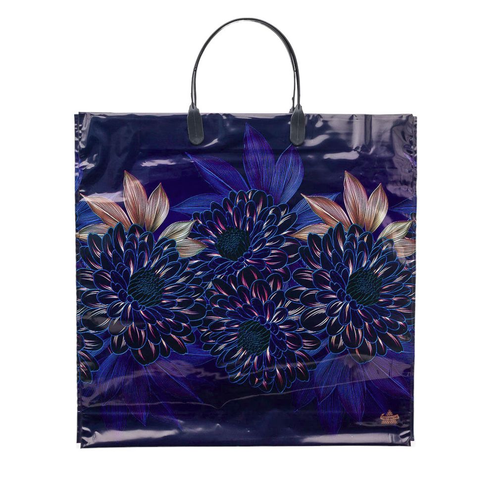 Пакет Синий бархат, полиэтиленовый с пластиковой ручкой, 34х33 см, 85 мкм, 10 шт, 10185607