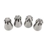 Набор кондитерских насадок металл, 3 шт, металл, S-Chief SHF-0117