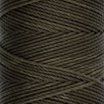 Нитки для кожи вощёные кручёные (полиэстер) 0.45 мм, 40 м, 012 т. зеленый, LC-005, Промысел