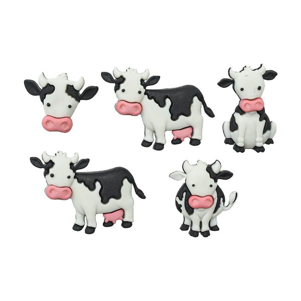 Украшения декоративные пуговицы Фигурки Му-ууу Dress It Up 8977