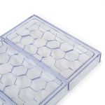 Форма для шоколада полистирол 27.5х17.5х2.5 см, 1 шт, №2 соты, S-Chief PPC-0101